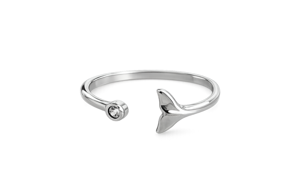 ANILLO COLA CON PUNTO DE LUZ