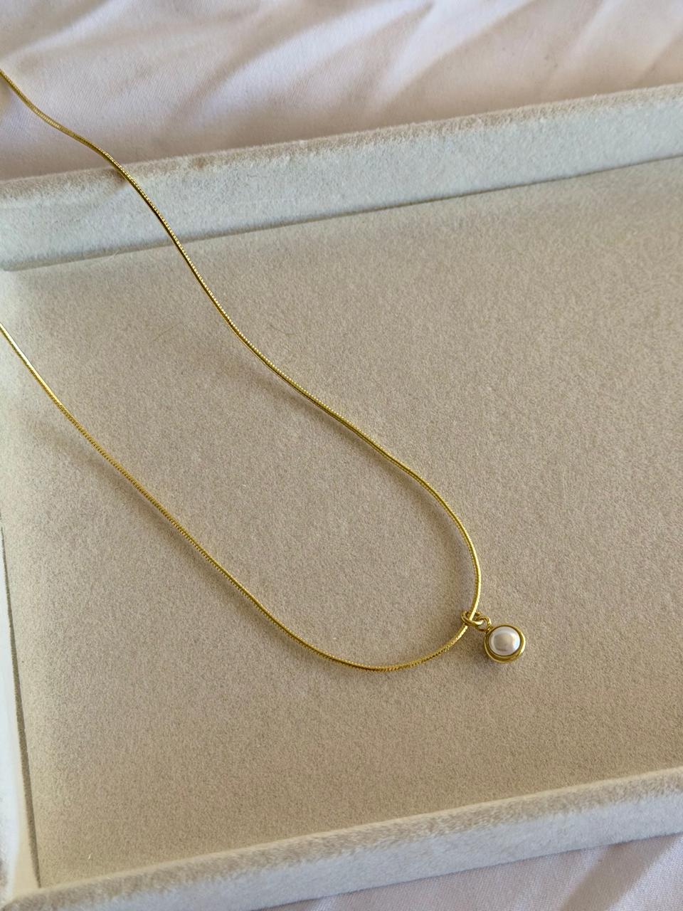 COLLAR PERLA COLGANTE